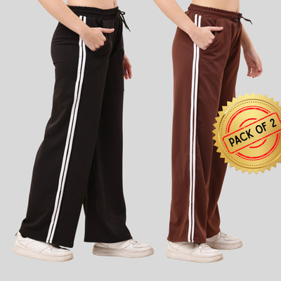 STYLERAGS Comfort Fit Women Black, Brown Trousers