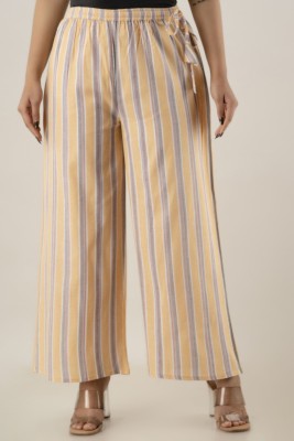 KANCHUK Flared Women Multicolor Trousers