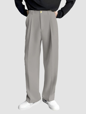 FTX Relaxed Men Silver Trousers