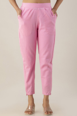 Kohsh Regular Fit Women Black Trousers