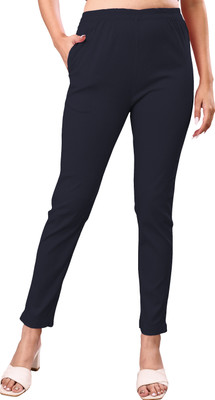 NEXSUS APPARELS Dark Blue Jegging(Solid)