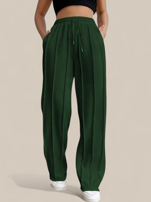 Tabadtod Loose Fit Women Green Trousers