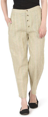 FASHIONS 360 Regular Fit Women Light Green Trousers