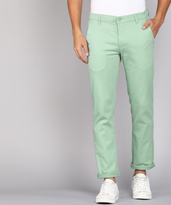LEVI'S Regular Fit Men Green Trousers