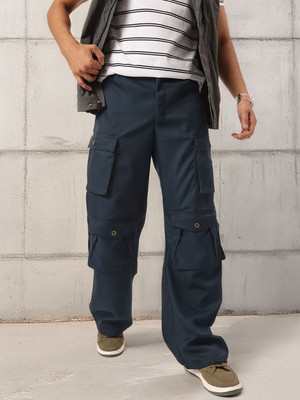 Kook N Keech Regular Fit Men Blue Trousers