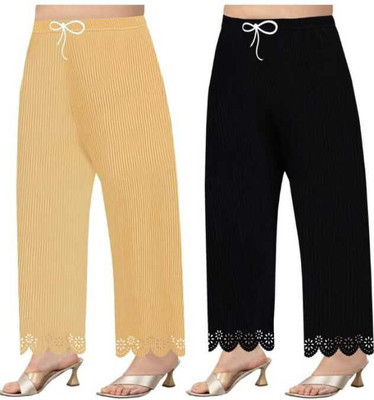 Kunj Creation Regular Fit Women Multicolor Trousers