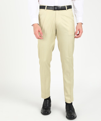 SAM & JACK Relaxed Men Beige Trousers