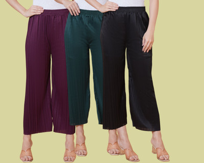 Lecowar Regular Fit Women Multicolor Trousers