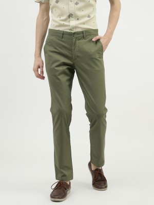United Colors of Benetton Slim Fit Men Green Trousers