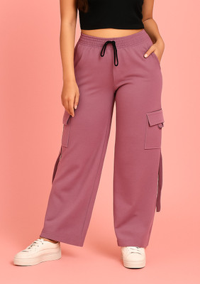 GuptaJiTraders Loose Fit Women Pink Trousers