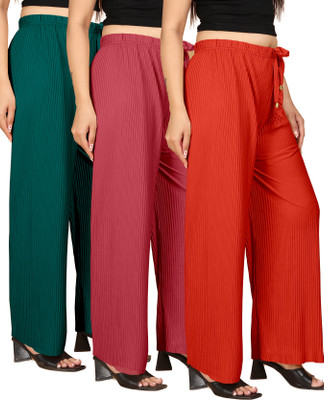 DHYANENTERPRIS Regular Fit Women Multicolor Trousers