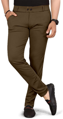 COMBRAIDED Regular Fit Men Multicolor Trousers
