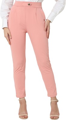 Smarty Pants Regular Fit Women Pink Trousers