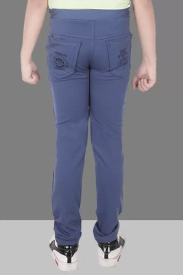 best smart choice Regular Fit Boys Blue Trousers