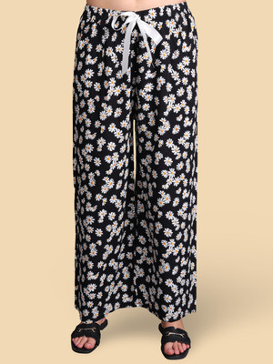 Bamboo Breeze Flared Women Multicolor Trousers