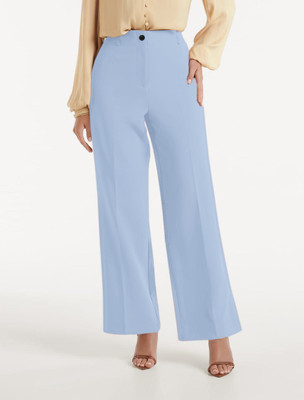 CHALODIA Regular Fit Women Light Blue Trousers