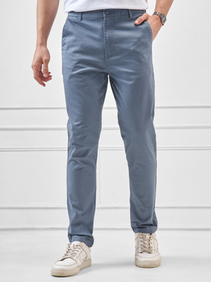 HIGHLANDER Slim Fit Men Brown Trousers