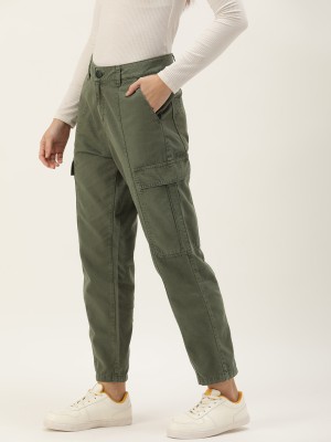 iVOC Women Green Trousers