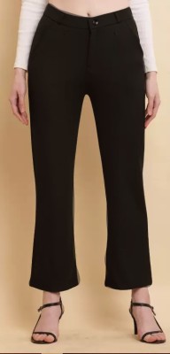 VEDANSH ENTERPRISES Relaxed Women Black Trousers