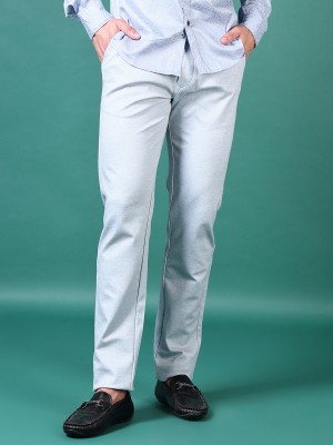 V-MART Regular Fit Men Light Blue Trousers