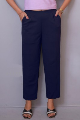 dcvestment Regular Fit Women Blue Trousers