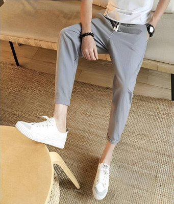 RDX Solid Men Grey Track Pants