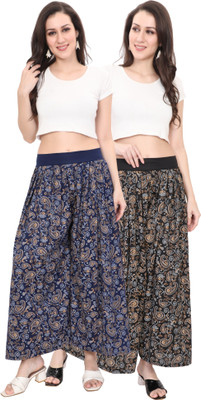 4K FASHION Relaxed Women Blue, Black Trousers
