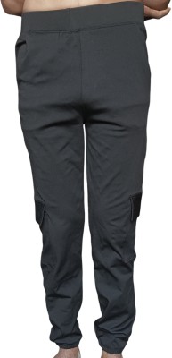 SP FASHION Regular Fit Men Grey Trousers