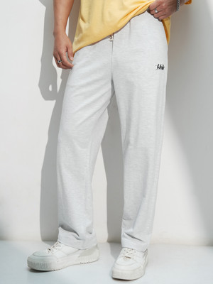 HIGHLANDER Straight Fit Men Grey Trousers