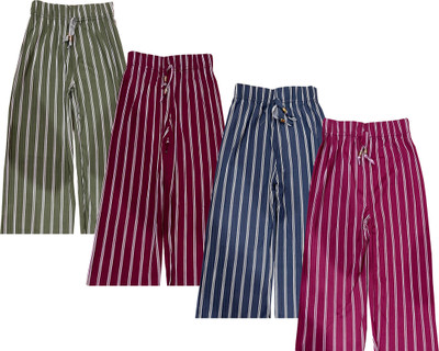 adibaba Regular Fit Girls Multicolor Trousers
