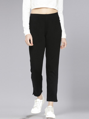 Dollar Missy Four-Way Stretchable Kurti Pant Regular Fit Women Black Trousers