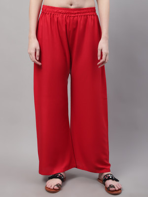 VALLES365 by S.c. Flared Men Red Trousers