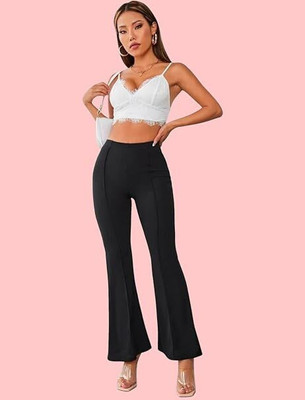 RAJOURIWALE Slim Fit Women Green Trousers