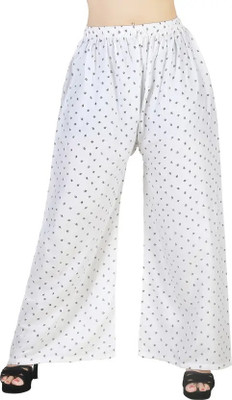 TOLIKE Regular Fit Women White Trousers