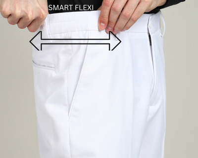 METRONAUT Slim Fit Men White Trousers