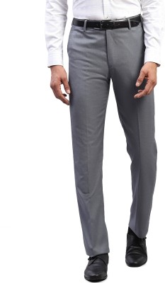 MONTE CARLO Regular Fit Men Grey Trousers