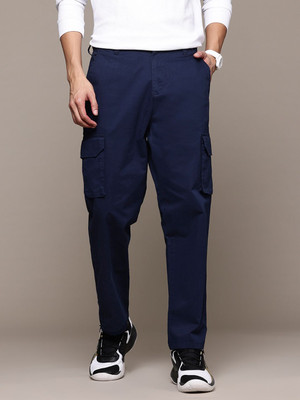 Roadster Relaxed Men Blue Trousers