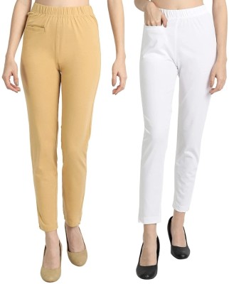 THE TINGE Regular Fit Women Multicolor Trousers