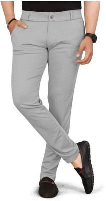 ynam Regular Fit Men Grey Trousers