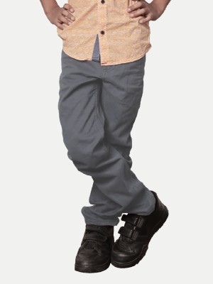 radprix Regular Fit Boys Grey Trousers
