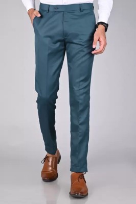 FUBAR Regular Fit Men Blue Trousers