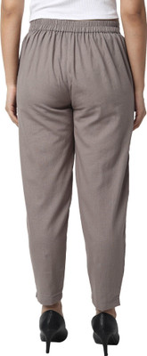HouseOfCommon Relaxed Women Grey Trousers