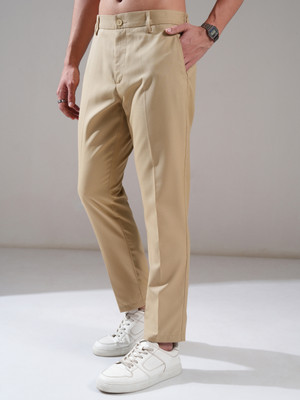 HIGHLANDER Relaxed Men Beige Trousers