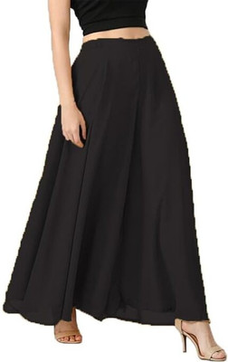 MANIJAYFAB Regular Fit Women Black Trousers