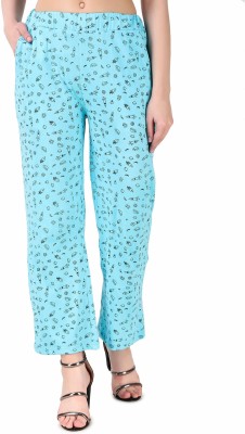 Abhiyansh Slim Fit Women Light Blue Trousers