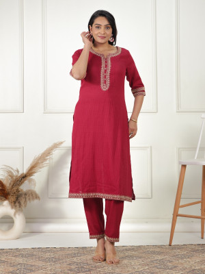 Aramya Women Kurta Pant Set