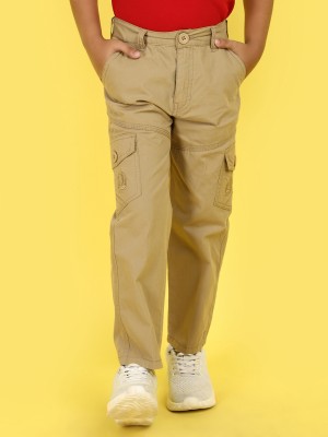 V-MART Regular Fit Boys Beige, Beige Trousers