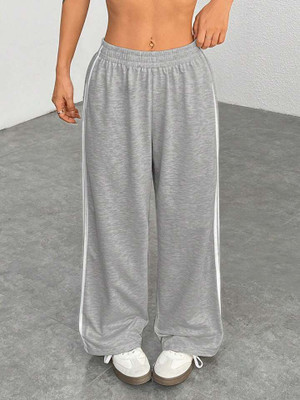 BeasTrends Loose Fit Women Grey Trousers