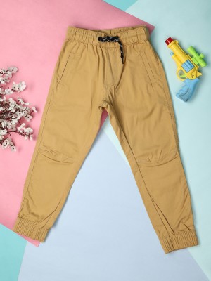 V-MART Regular Fit Boys Beige Trousers