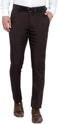 Jbn Regular Fit Men Brown Trousers